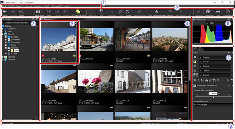 Post Processing Using Capture NX-D (for Nikon RAW Shooters)