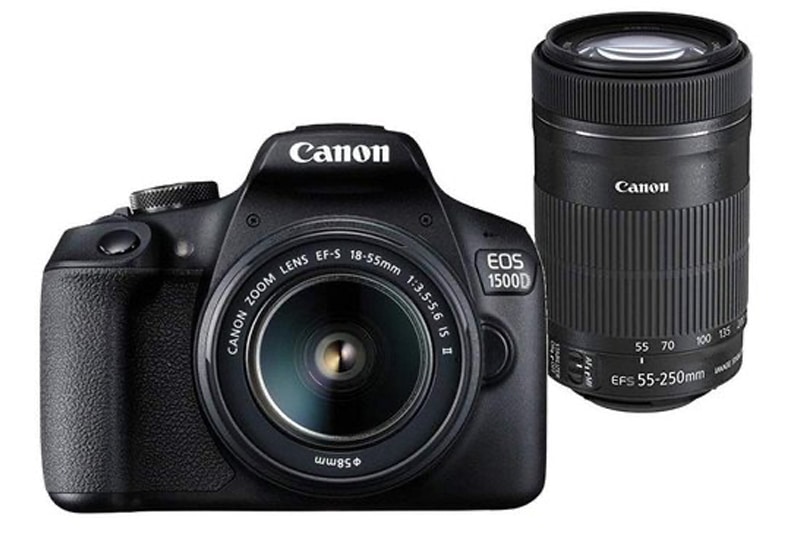 Canon EOS 1500D (EF S18-55 IS II & EF S55-250 IS II)